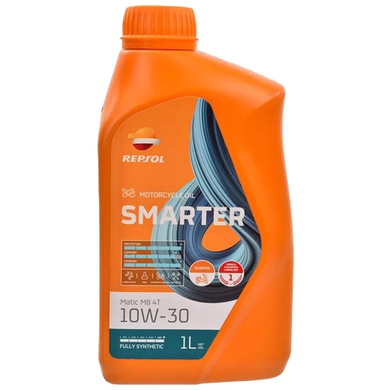 Масло моторное Repsol Smarter Matic MB 4T 10W-30, 1 л, RPP2063LHC купить недорого в Украине, фото 1