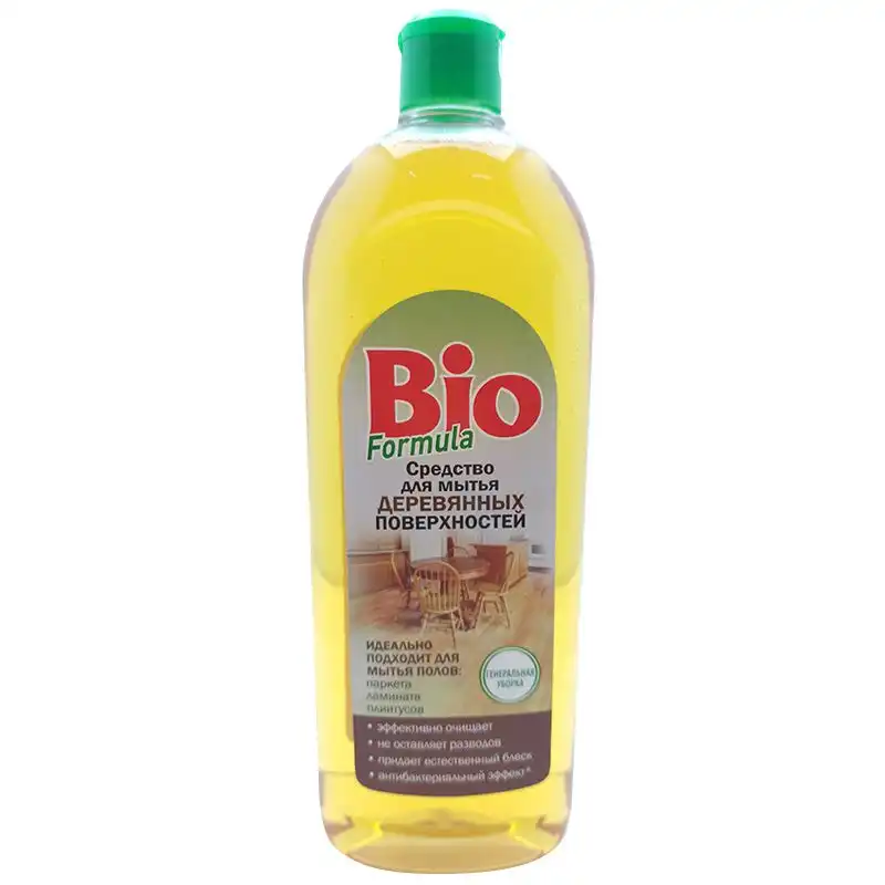 Средство для мытья деревянных поверхностей Bio Formula, 0,75 л купить недорого в Украине, фото 1