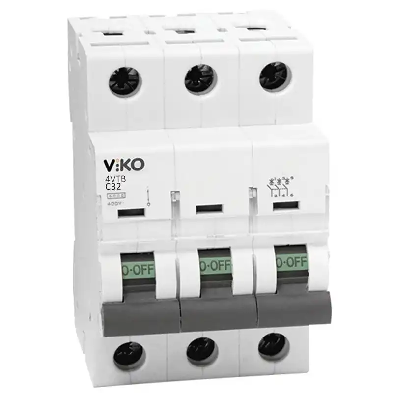 Автоматичний вимикач Viko, 3C, 10А, 4,5 кА, 4VTB-3C10 купити недорого в Україні, фото 1