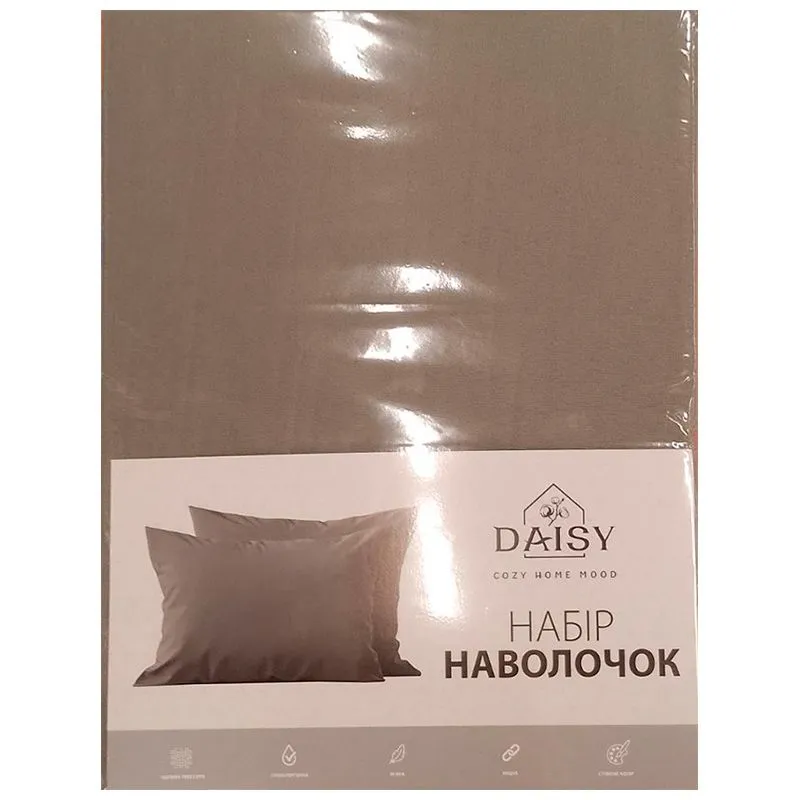 Набір наволочок Biltex Dried Sage 17-0208, 70х70 см, 2 шт, мікрофібра, фото 1 Набір наволочок Biltex Dried Sage 17-0208, 70х70 см, 2 шт, мікрофібра купити недорого в Україні, фото 1