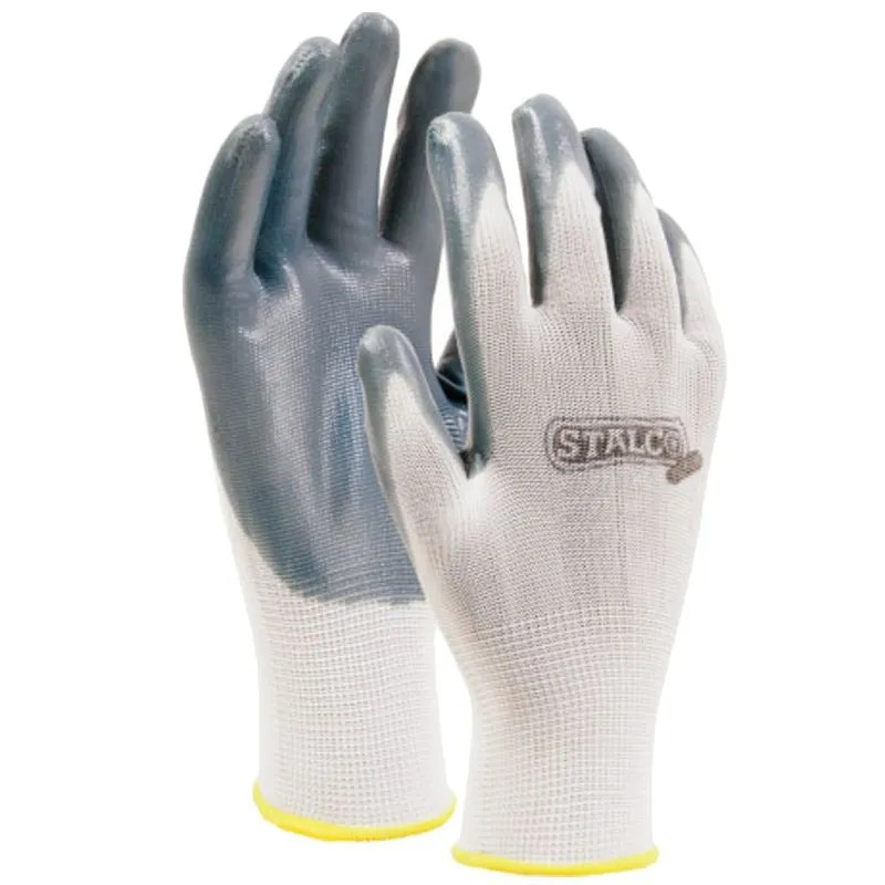 Перчатки нитриловые Stalco Premium, размер 8, S-47355 купить недорого в Украине, фото 1