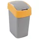 Мусорное ведро Curver Flip Bin, 9 л, 350х189х235 мм, серо-желтый, 190168, фото 1 Мусорное ведро Curver Flip Bin, 9 л, 350х189х235 мм, серо-желтый, 190168 купить недорого в Украине, фото 1
