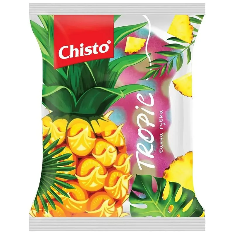 Губка банна Chisto Tropic, GB.76T купити недорого в Україні, фото 1