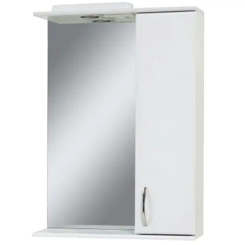 Зеркало со шкафчиком Сансервис Стандарт Z-50, белый купить недорого в Украине, фото 1