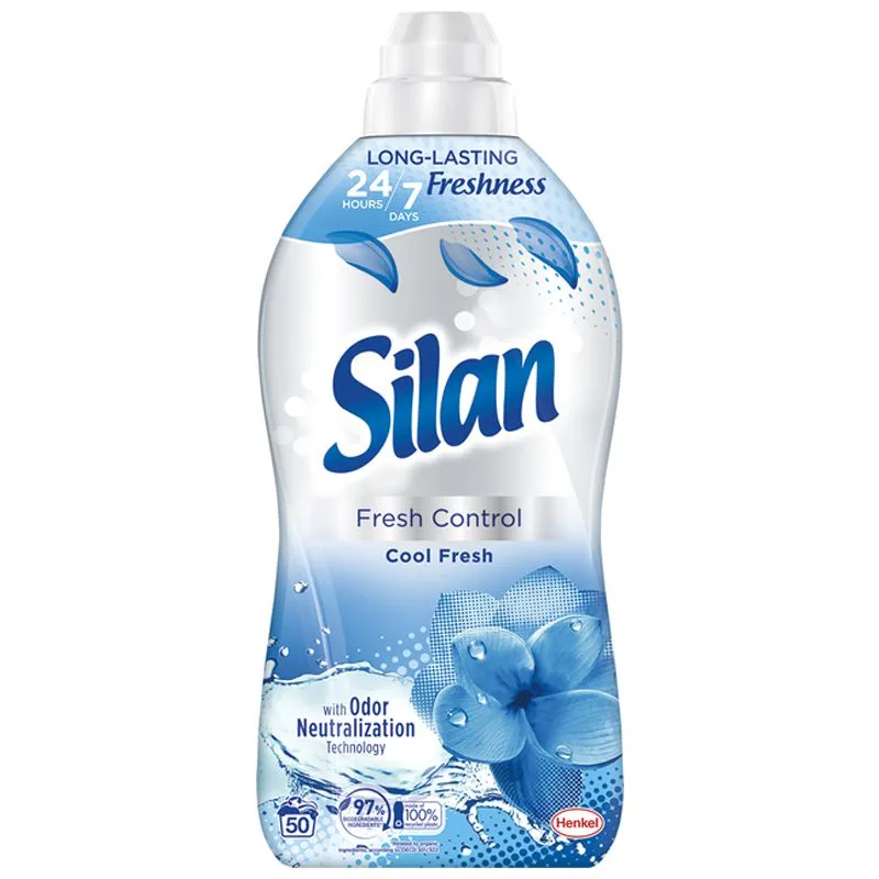 Кондиціонер для білизни Silan Fresh Control Прохолодна свіжість, 1,1 л купити недорого в Україні, фото 1