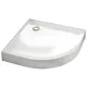Поддон Aquaform Plus 550, 900х900х160 мм, полукруглый, панель + слив 90, 210-06919 купить недорого в Украине, фото 1