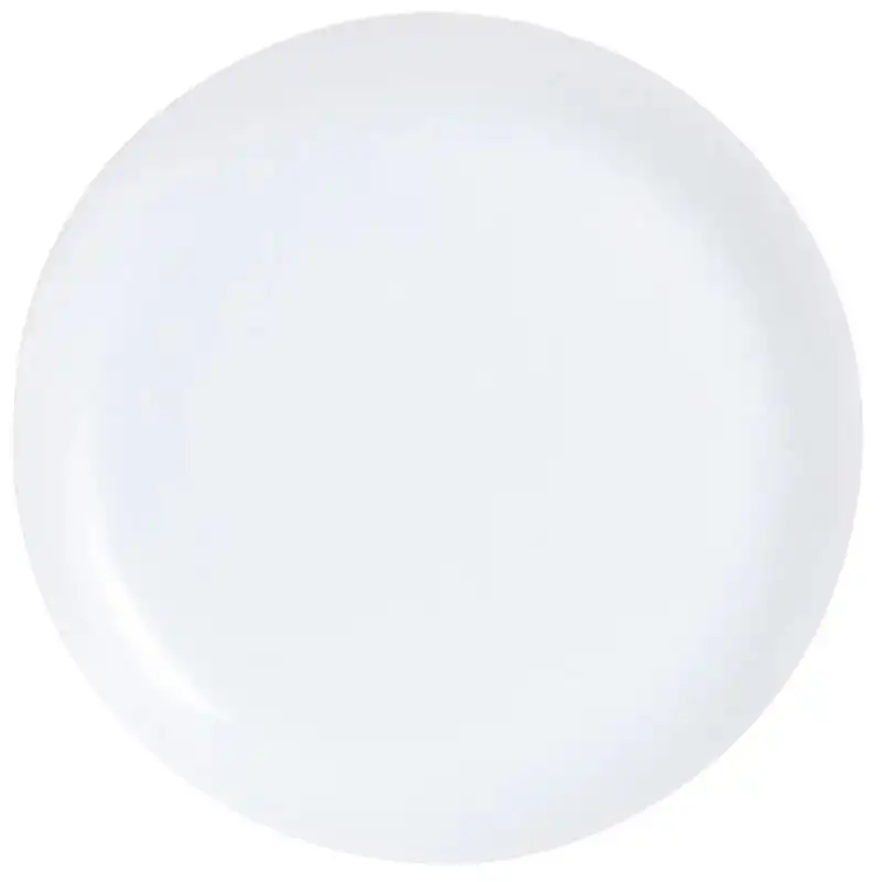 Тарелка обедняя Luminarc Diwali, круглая, 25 см, белый купить недорого в Украине, фото 1
