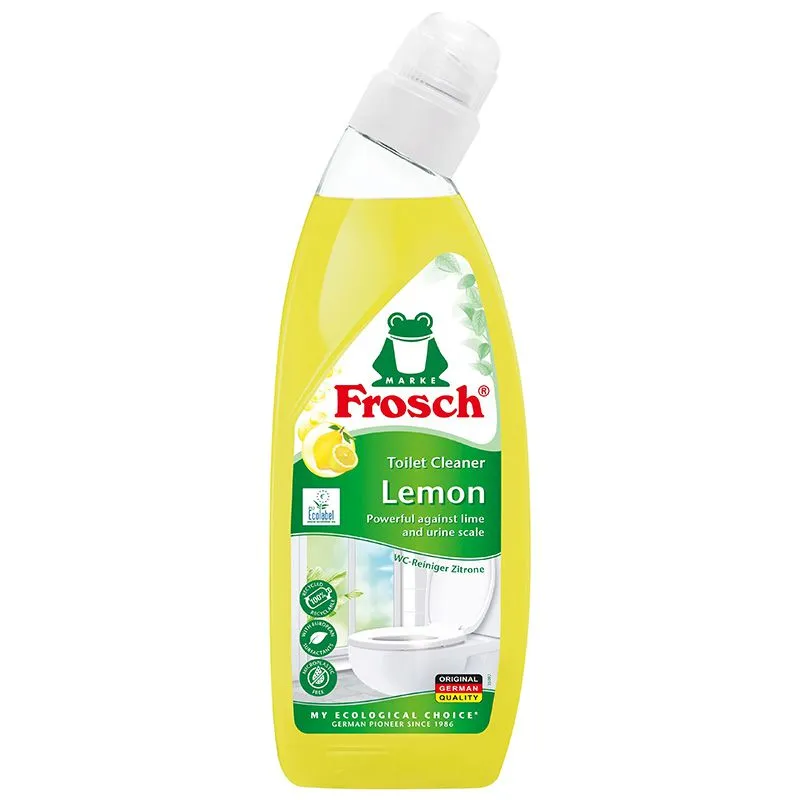 Гель для очищення унітазів Frosch Лимон, 750 мл купити недорого в Україні, фото 1