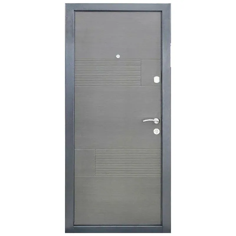 Дверь входная Министерство дверей ПО-58, 960х2050 мм, венге серый горизонт, правая купить недорого в Украине, фото 2