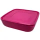 Салатник квадратный с крышкой Ucsan Plastik Fit, 4,8 л, 27х27х9,2 см, 34009 купить недорого в Украине, фото 1