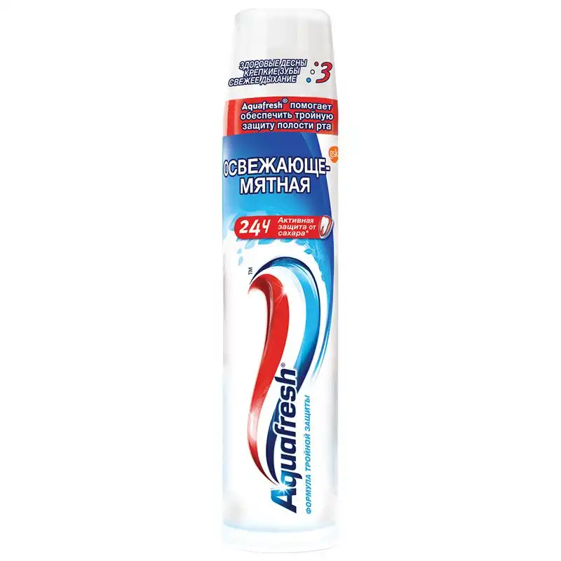 Зубна паста Aquafresh Фреш Помпа, 100 мл, 80073 купити недорого в Україні, фото 1
