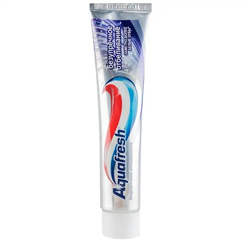 Зубная паста Aquafresh Безупречная белизна, 125 мл, 70623 купить недорого в Украине, фото 1
