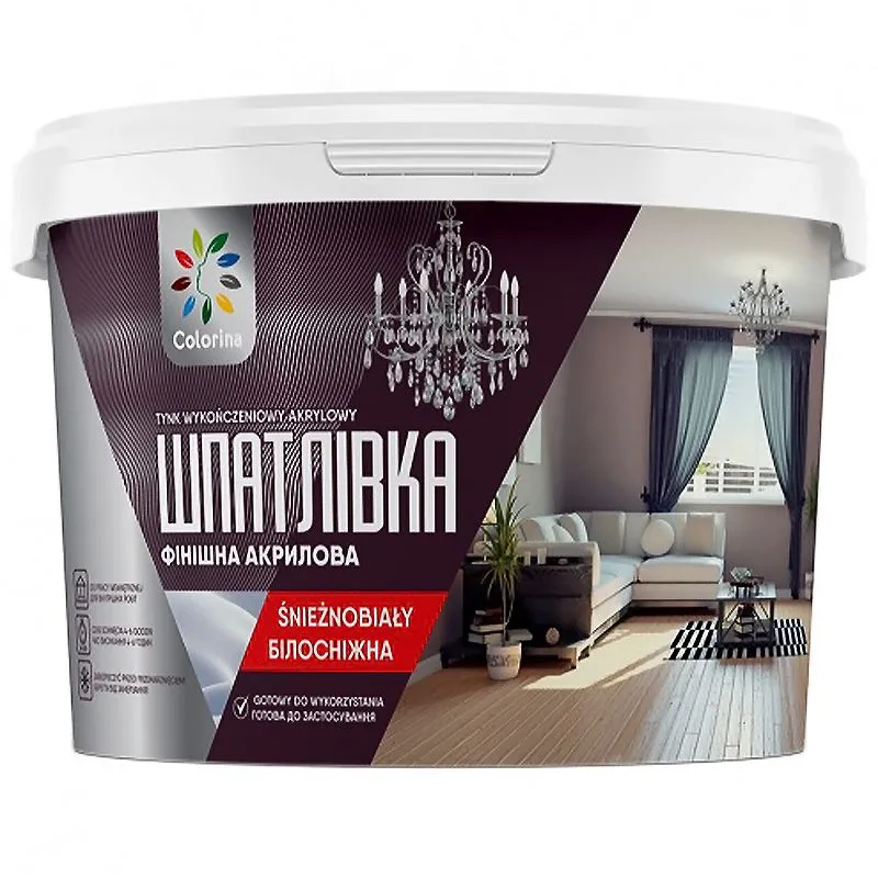 Шпатлевка Colorina Финиш, 27 кг купить недорого в Украине, фото 1