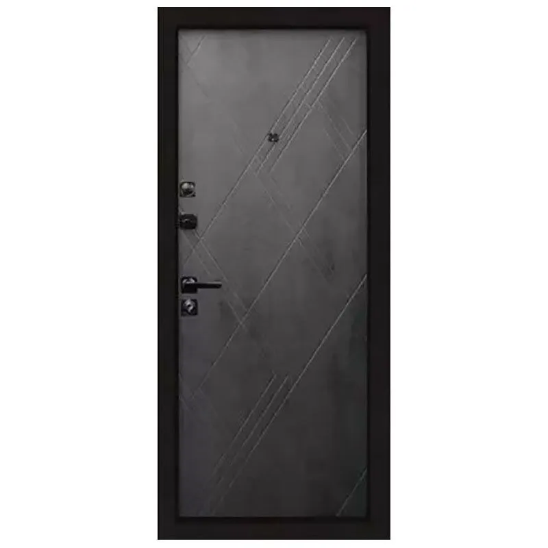 Двері вхідні Міністерство дверей ПК-266+ Q, 860х2050 мм, бетон темний, ліві купити недорого в Україні, фото 2