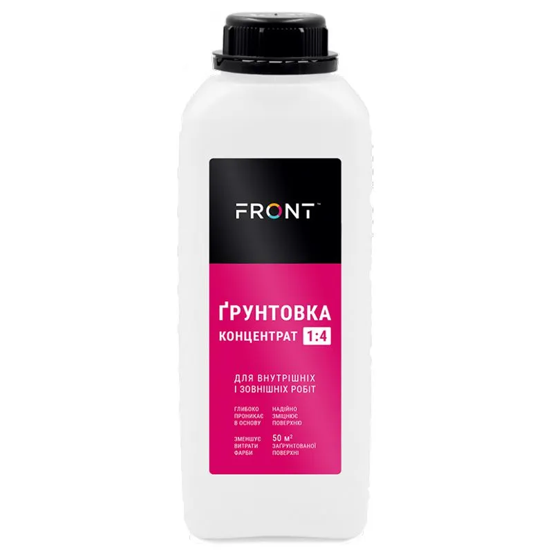 Грунт-концентрат Front Multigrunt 1:10, 1 л, фото 1 Грунт-концентрат Front Multigrunt 1:10, 1 л купити недорого в Україні, фото 1