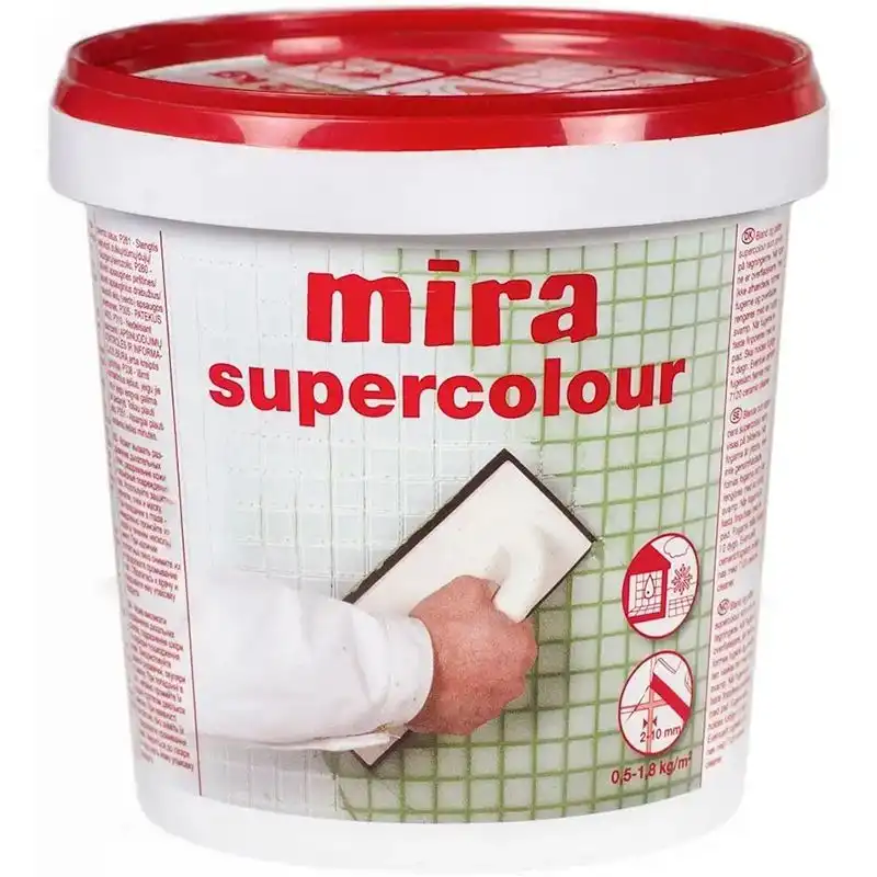 Фуга Mira Supercolour 114, 1,2 кг, жасмин купити недорого в Україні, фото 1