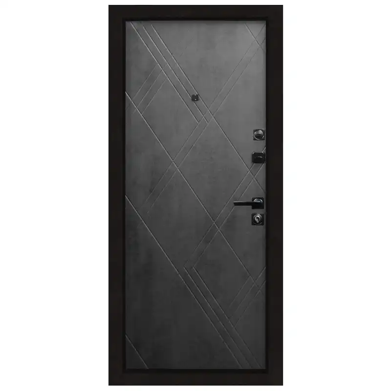 Двері Міністерство дверей ПК-266+Q, 860х2050 мм, бетон темний, праві купити недорого в Україні, фото 2