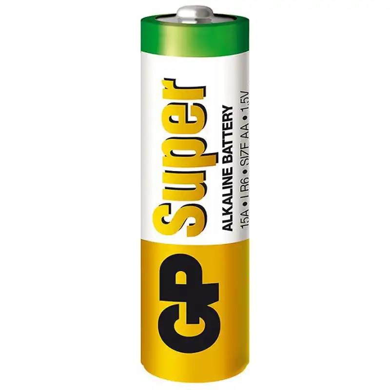 Батарейка GP Super Alkaline 15A-UR5 1.5V LR6 AA, 01-00001179 купити недорого в Україні, фото 1