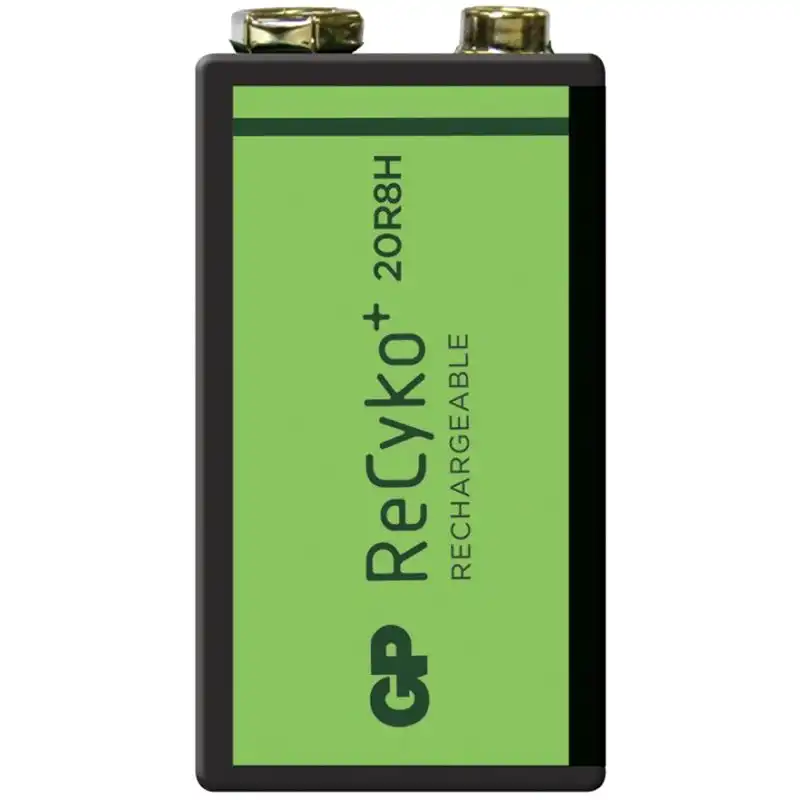 Аккумулятор GP NiMH Recyko 20R8HE-2GBE1 8.4V, ЦБ-00004369 купить недорого в Украине, фото 1