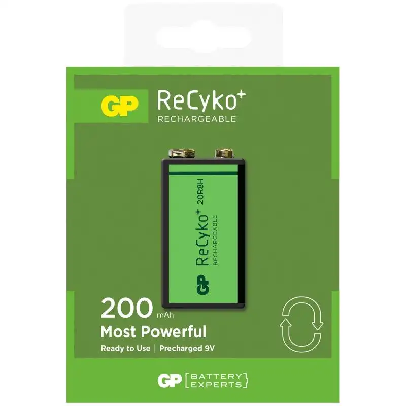 Аккумулятор GP NiMH Recyko 20R8HE-2GBE1 8.4V, ЦБ-00004369 купить недорого в Украине, фото 2