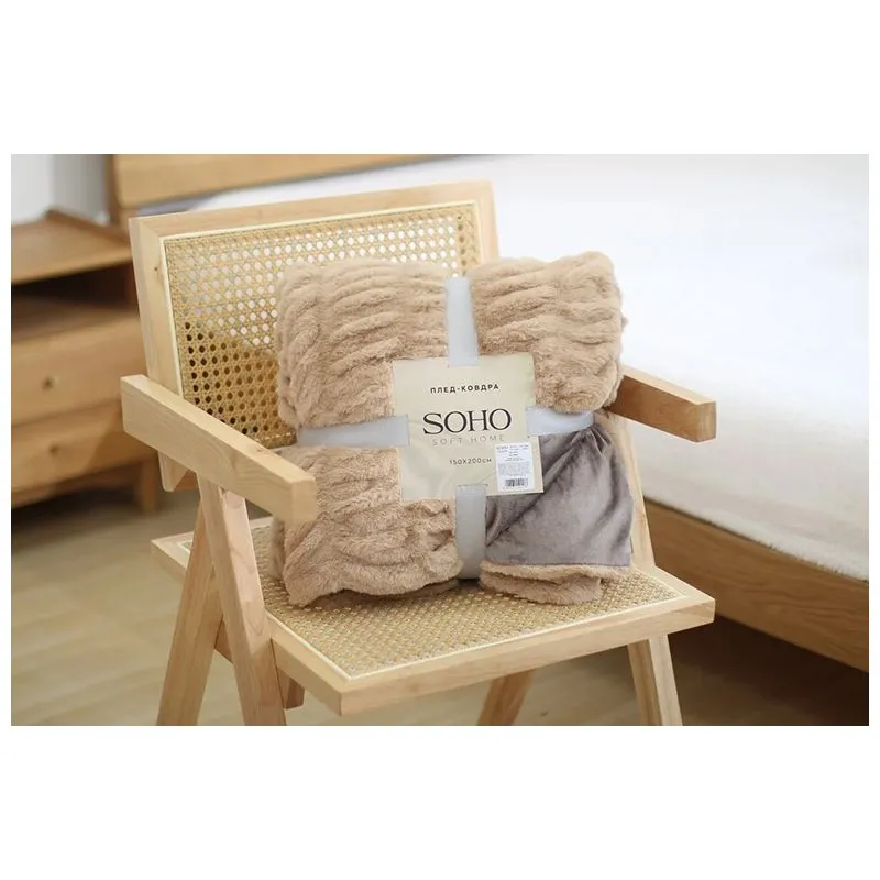 Плед-ковдра Soho Vip Cream, 150х200 см, 7119117 купити недорого в Україні, фото 2