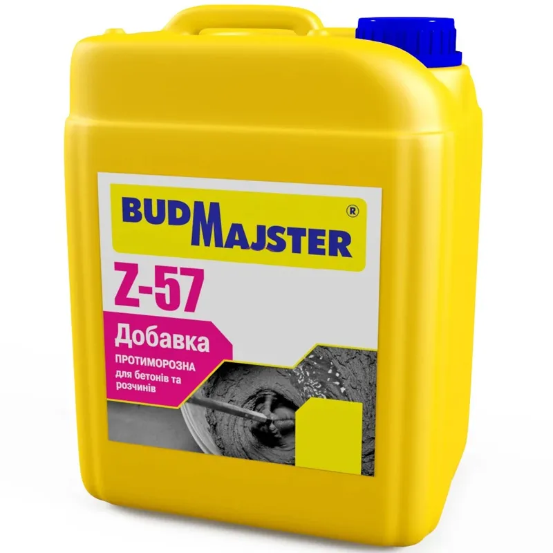 Пластификатор противоморозный BudMajster Z-57, 2,4 кг купить недорого в Украине, фото 1
