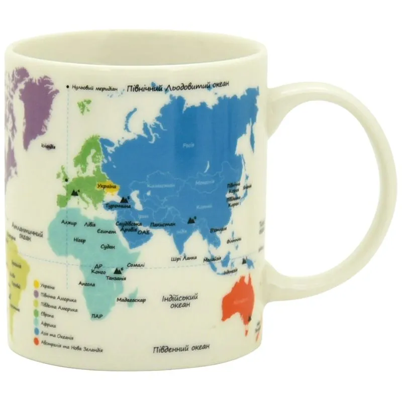Чашка Limited Edition Science Geography, 350 мл, 6485293 купить недорого в Украине, фото 1
