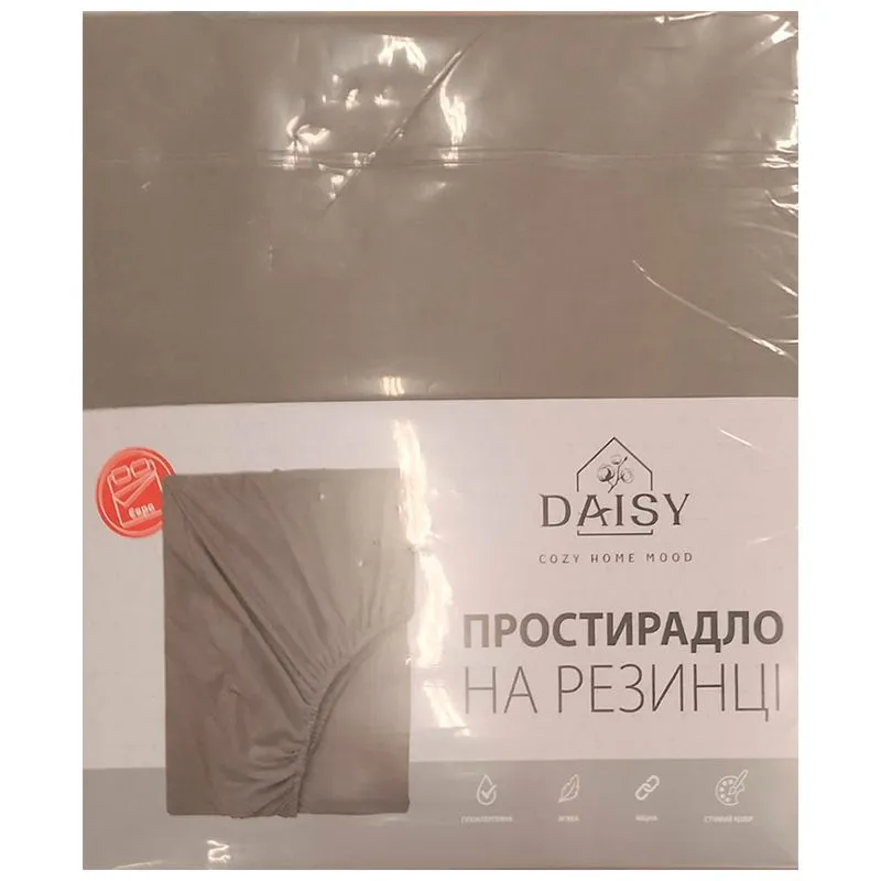 Простирадло на гумці Biltex Dried Sage 17-0208, 200х200+25 см, мікрофібра, фото 1 Простирадло на гумці Biltex Dried Sage 17-0208, 200х200+25 см, мікрофібра купити недорого в Україні, фото 1