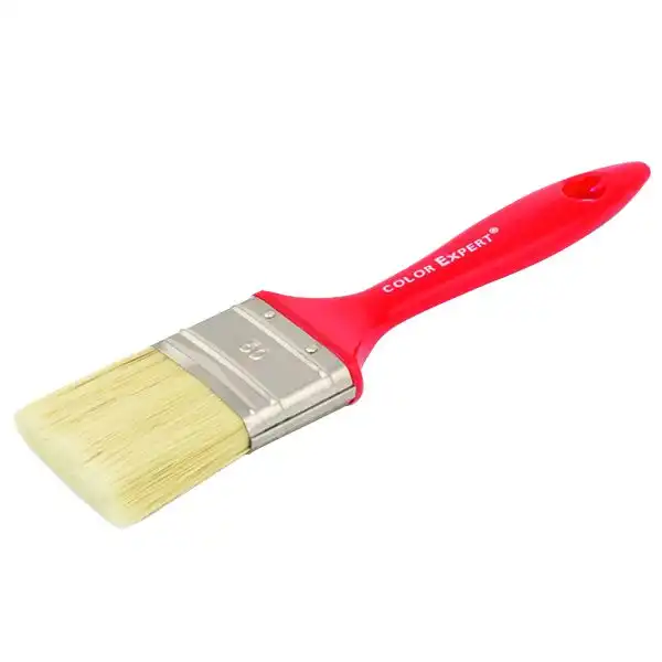 Кисть флейцевая Color Expert, 50x14 мм, ворс 50 мм, красная ручка, 81285002 купить недорого в Украине, фото 1