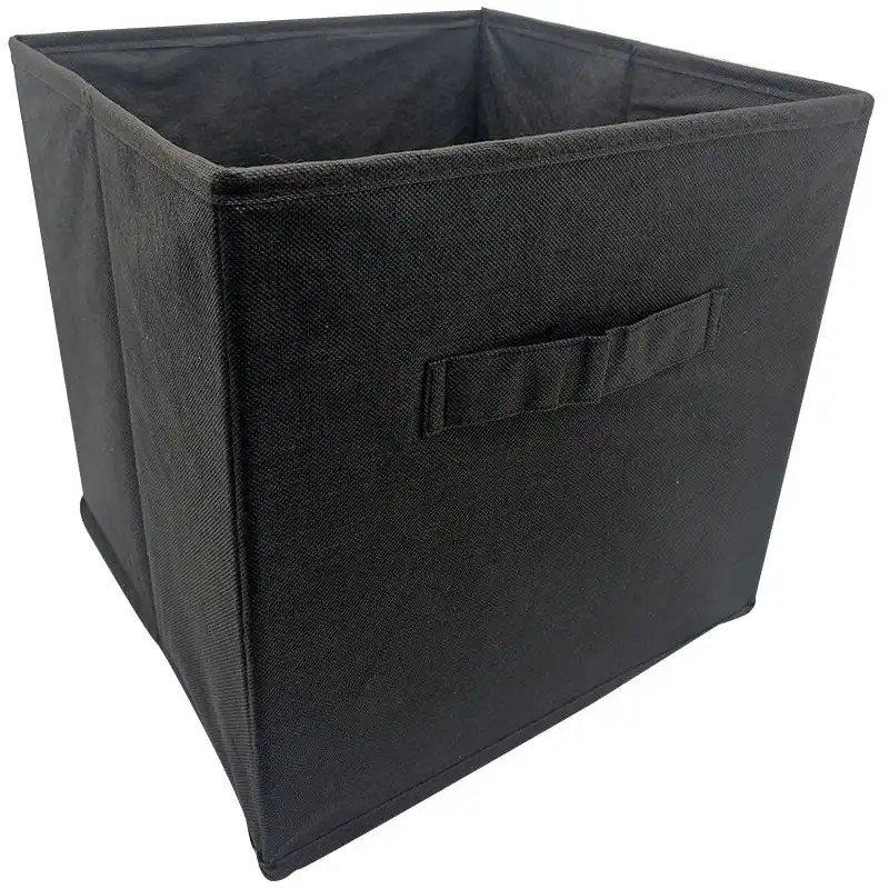 Короб для зберігання Design Line, 30x30x30 см, чорний, BL303030 купити недорого в Україні, фото 1