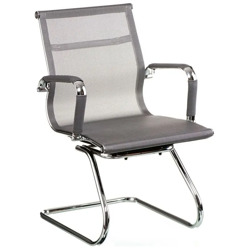 Крісло офісне Special4You Solano office mesh, сірий, E6040 купити недорого в Україні, фото 1