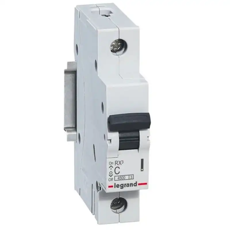 Автоматичний вимикач Legrand, RX3, 4,5 кА, 6А, 1П, C, 419661 купити недорого в Україні, фото 1