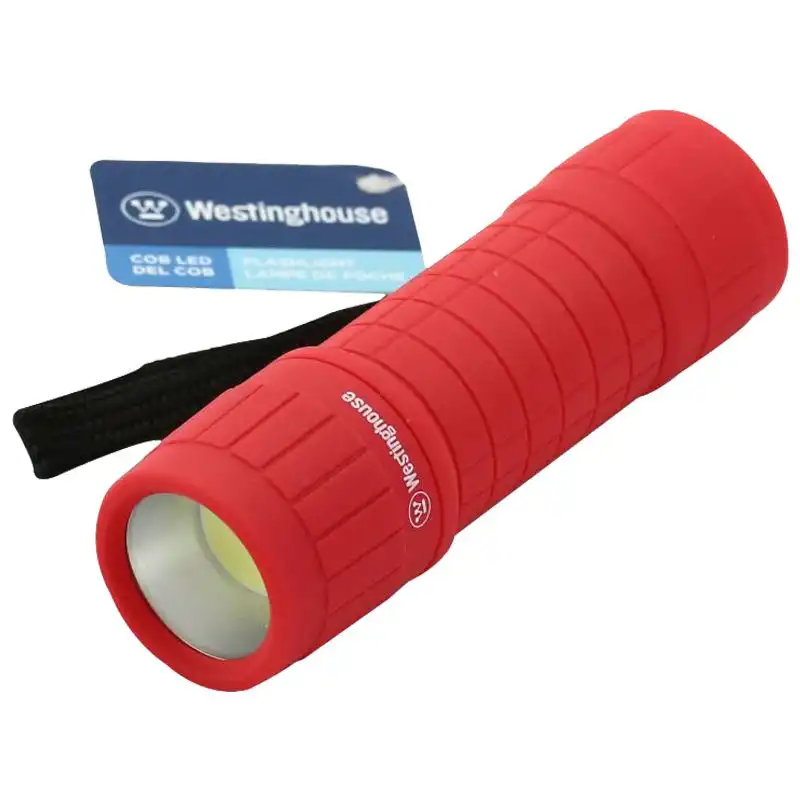Фонарик Westinghouse COB WF87 3W + 3x AAA/R03 батарейки красный, WF87-3R03PD16 купить недорого в Украине, фото 1