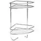 Полиця для ванної кімнати AWD дротяна, кутова, 2 яруси, 120x30x15,7 см, 2080047, фото 1 Полиця для ванної кімнати AWD дротяна, кутова, 2 яруси, 120x30x15,7 см, 2080047 купити недорого в Україні, фото 1