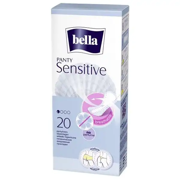 Прокладки гігієнічні щоденні Bella Panty Sensitive, 20 шт., BE-022-RN20-059 купити недорого в Україні, фото 2