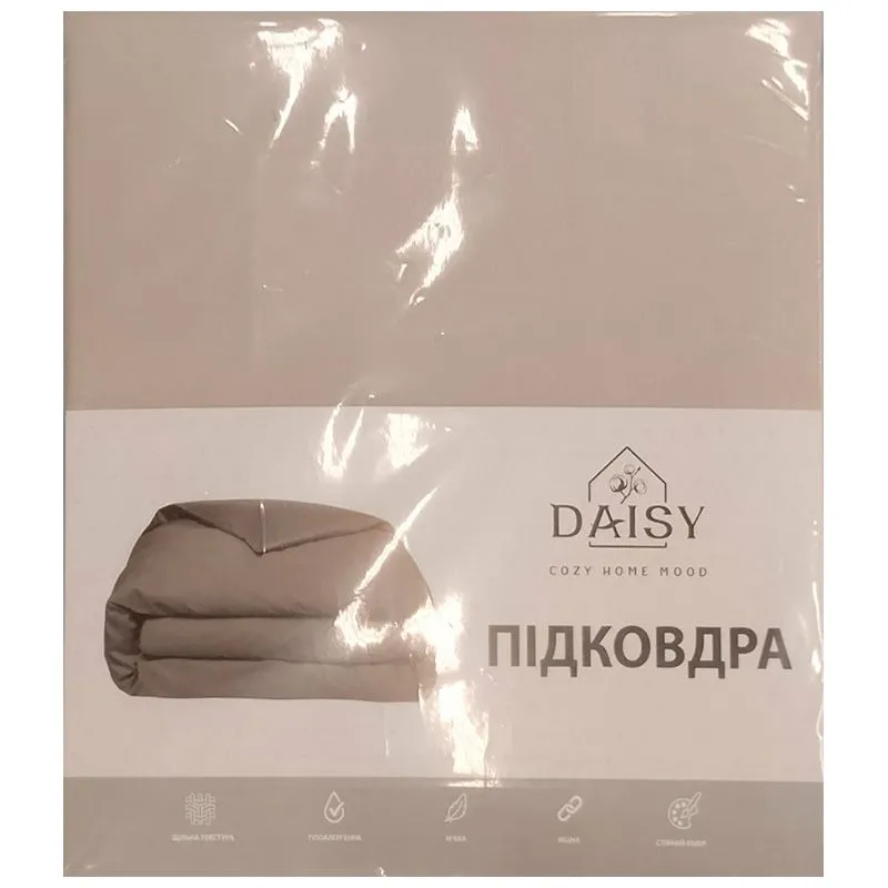 Підковдра Biltex Gray Morn 13-0403, 200х215 см, мікрофібра, фото 1 Підковдра Biltex Gray Morn 13-0403, 200х215 см, мікрофібра купити недорого в Україні, фото 1