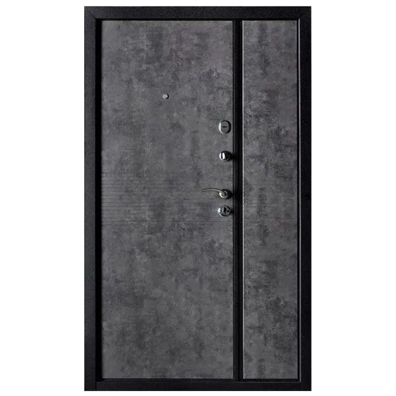 Двері вхідні Двері БЦ Драгобрат, 1200x2050 мм, мармур/чорний, праві купити недорого в Україні, фото 2