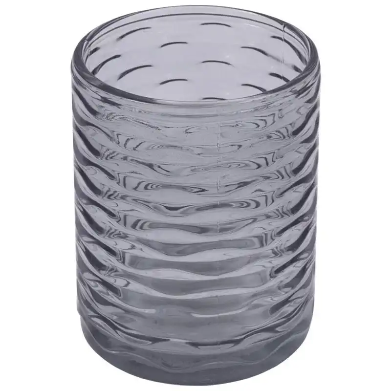 Склянка Arino Waves Gray, сірий, 58188 купити недорого в Україні, фото 1