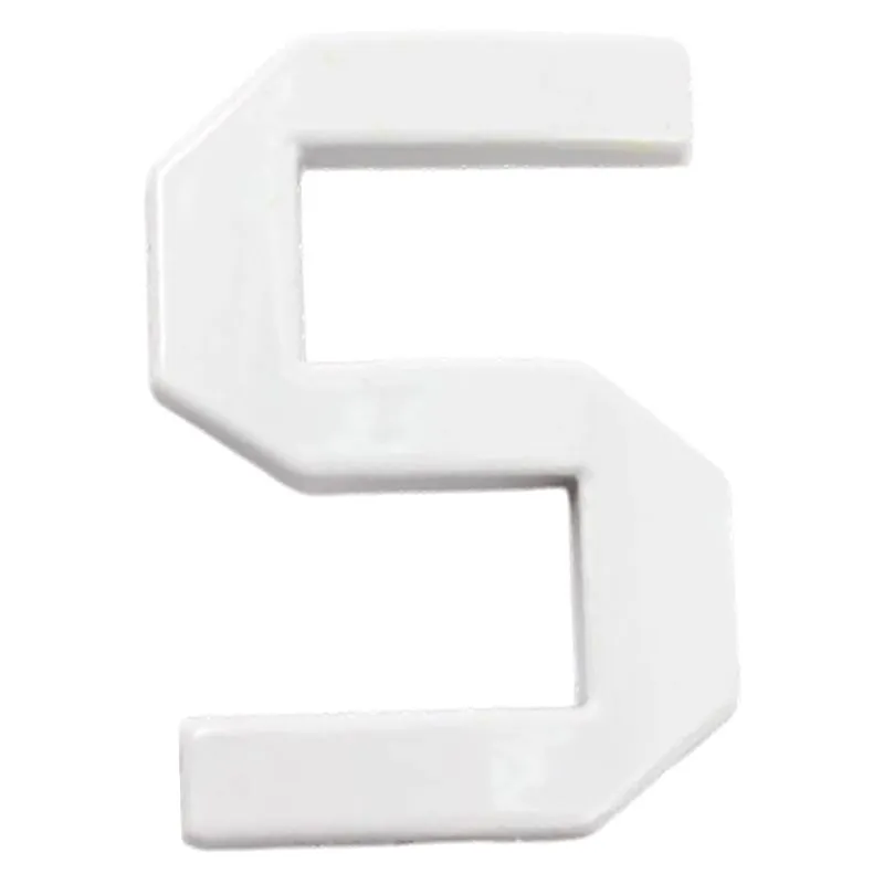 Цифра Arino №5, 45х22х5 мм, білий, 67692 купити недорого в Україні, фото 1