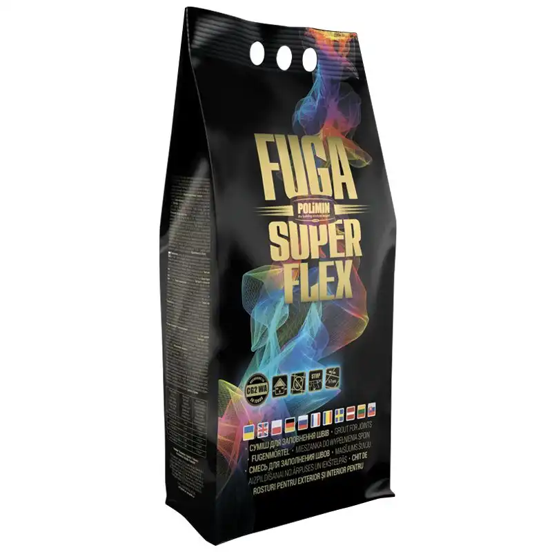Смесь для швов Polimin Fuga Superflex, 2 кг, кофейная купить недорого в Украине, фото 1