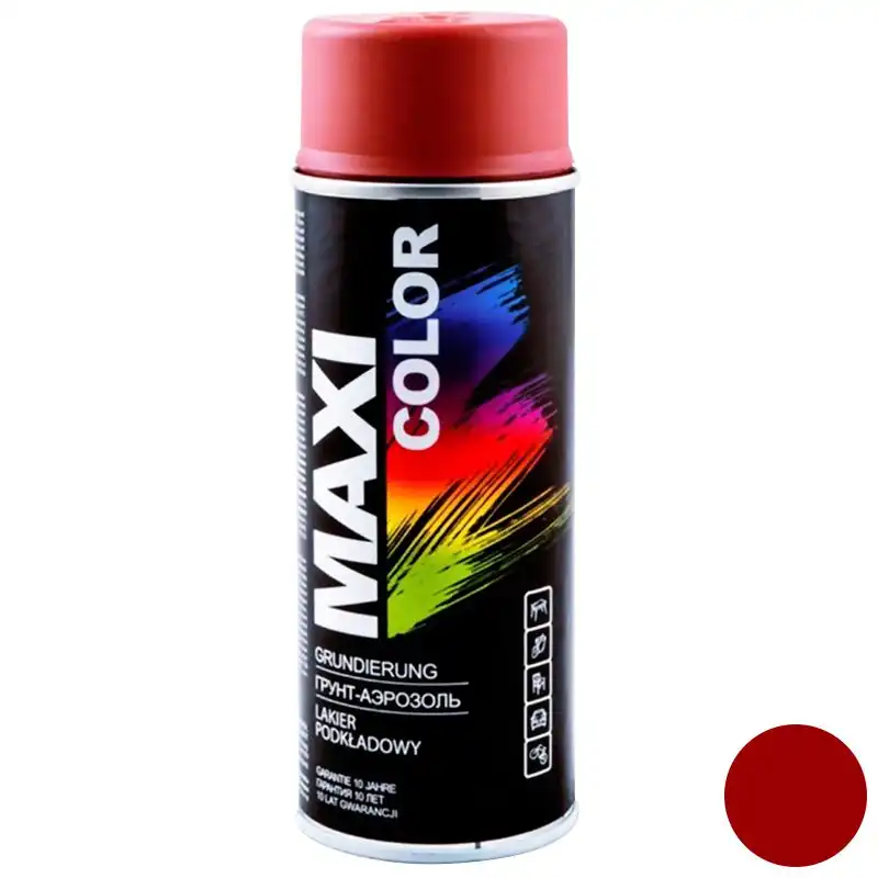 Грунтовка Maxi Color, 0,4 л, красный купить недорого в Украине, фото 1