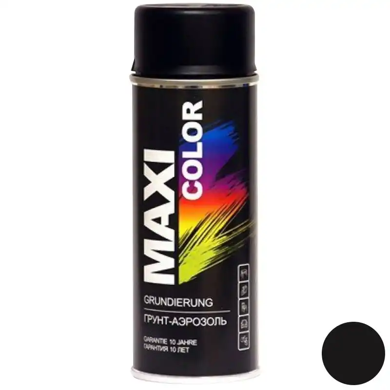 Ґрунтовка Maxi Color, 0,4 л, чорний купити недорого в Україні, фото 1