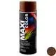 Эмаль аэрозольная универсальная декоративная Maxi Color RAL 8011, 400 мл, глянцевая, коричневый, фото 1 Эмаль аэрозольная универсальная декоративная Maxi Color RAL 8011, 400 мл, глянцевая, коричневый купить недорого в Украине, фото 1