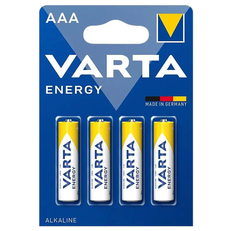 Батарейка Varta Energy, AAA, BLI 4 шт, 4103229414 купити недорого в Україні, фото 1