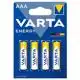 Батарейка Varta Energy, AAA, BLI 4 шт, 4103229414, фото 1 Батарейка Varta Energy, AAA, BLI 4 шт, 4103229414 купить недорого в Украине, фото 1