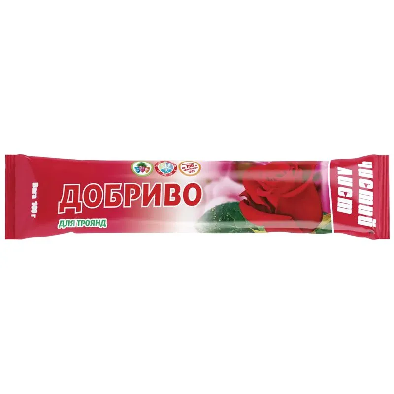 Добриво Чистий Лист для троянд, 100 г купити недорого в Україні, фото 2