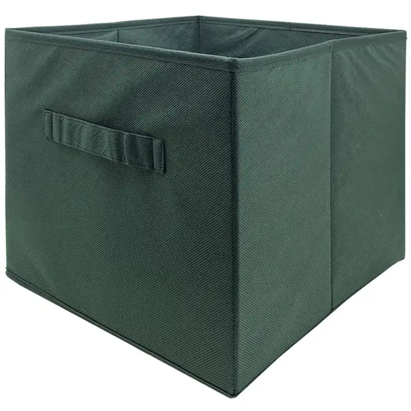 Короб для хранения Design Line, 30x30x30 см, темно-зеленый, DG303030 купить недорого в Украине, фото 1