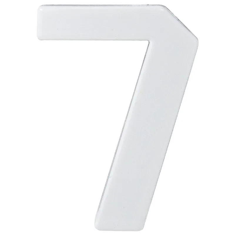 Цифра Arino №7, 45х22х5 мм, білий, 67694 купити недорого в Україні, фото 1