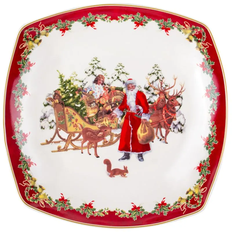 Салатник Lefard Christmas collection, 33 см, 986-130 купити недорого в Україні, фото 1