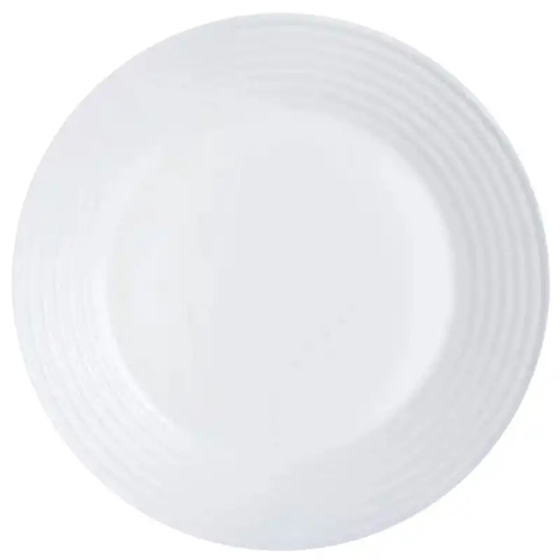Тарілка обідня Luminarc Harena, кругла, 25 см, білий, L1839 купити недорого в Україні, фото 1